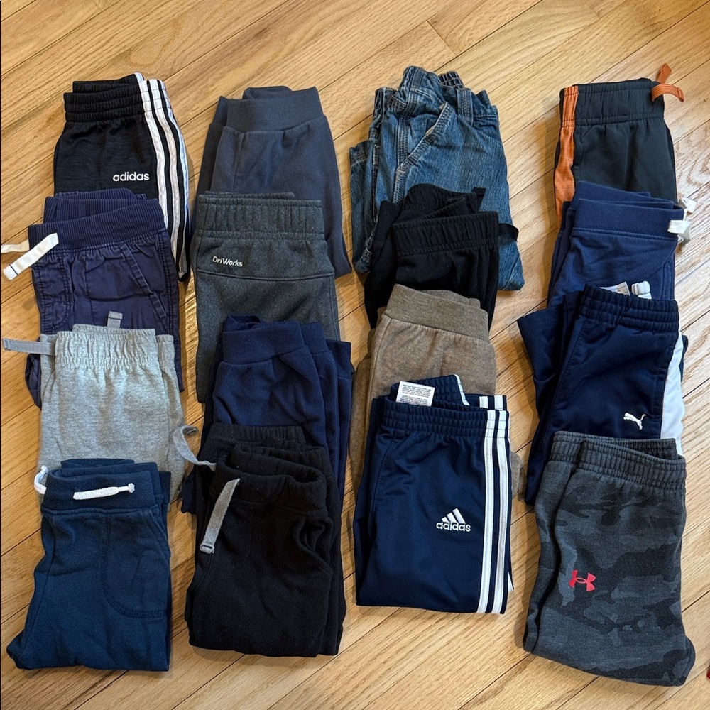 Baby Bundle of Pants Fleece Joggers Sweatpants Jeans 18 months